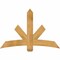 Ekena Millwork Alberta Rough Sawn Timber Gable Bracket, Western Red Cedar, 60"W x 40"H x 4"D x 6"F, 16/12 Pitch GBW060X40X0406ALB00RWR - alternate 1